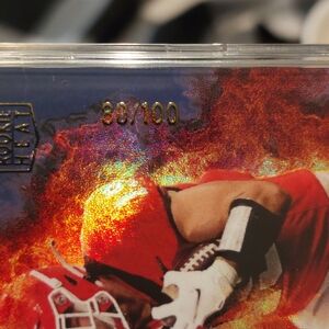 Brock Bowers Wild Card Matte Rookie Heat 80 /100!!! Raiders!.